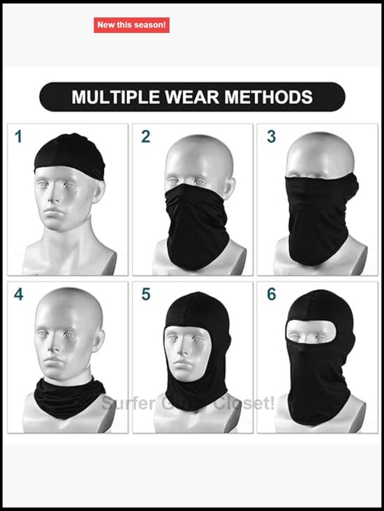 105-Pack Balaclava Face Mask for Outdoor Sports main image 4